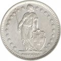 Швейцария 1 франк 1957 год