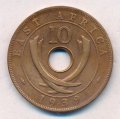 Восточная Африка 10 центов 1939 год