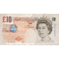 Великобритания 10 фунтов 2004 года - VF-
