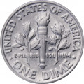 США 1 дайм (10 центов) 1994 год - Франклин Рузвельт (P)
