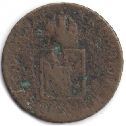 Австрия 1/2 крейцера 1816 год