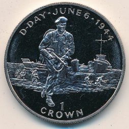 Остров Мэн 1 крона 1994 год
