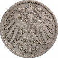 Германия 10 пфеннигов 1901 год (A)