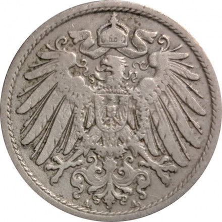 Германия 10 пфеннигов 1901 год (A)