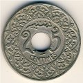 Марокко 25 сантимов 1924 год (отметка «молния»)