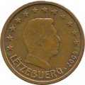 Люксембург 2 евроцента 2009 год