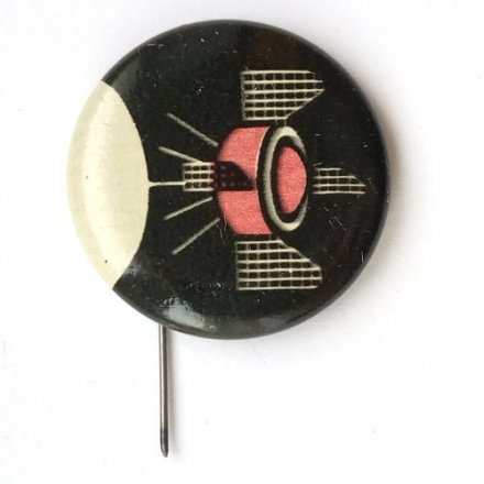 Значок-иголка СССР Космос. Спутник