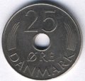 Дания 25 эре 1984 год