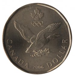 Канада 1 доллар 2006 - XX зимние Олимпийские Игры Турин