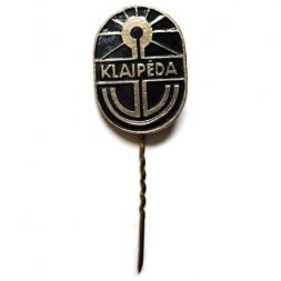 Значок-иголка Клайпеда Klaipeda. Литва