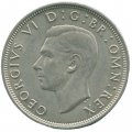 Великобритания 1/2 кроны 1946 год