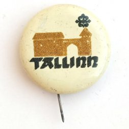Значок-иголка Таллин. Tallinn