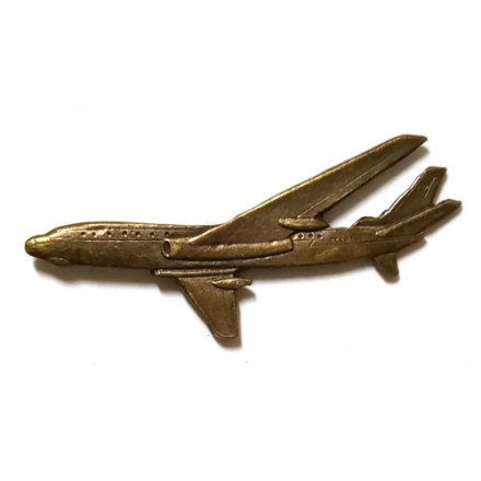 Знак фрачный. Самолет (на цанге)