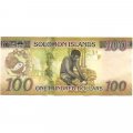 Соломоновы острова 100 долларов 2015 год - Сборщик кокосов UNC