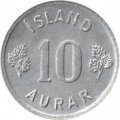 Исландия 10 эйре 1973 год