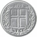 Исландия 10 эйре 1973 год