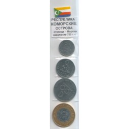 Набор из 4 монет Коморские острова 2013 год