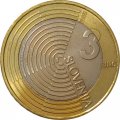 Словения 3 евро 2009 год - 100-летие первого управляемого полета в Словении