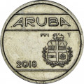 Аруба 25 центов 2018 год