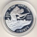 США 1 доллар 1993 год - 50-летие окончания Второй мировой войны