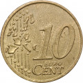 Германия 10 евроцентов 2002 год (D)