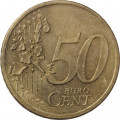 Германия 50 евроцентов 2002 год (A)