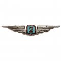 Знак Пилот гражданской авиации 2 класс