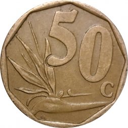 ЮАР 50 центов 2000 год - Стрелитция
