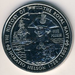 Гернси 5 фунтов 2003 год