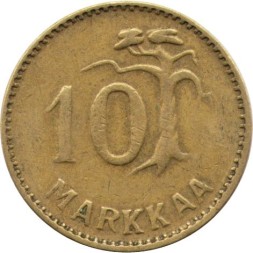 Финляндия 10 марок 1952 год