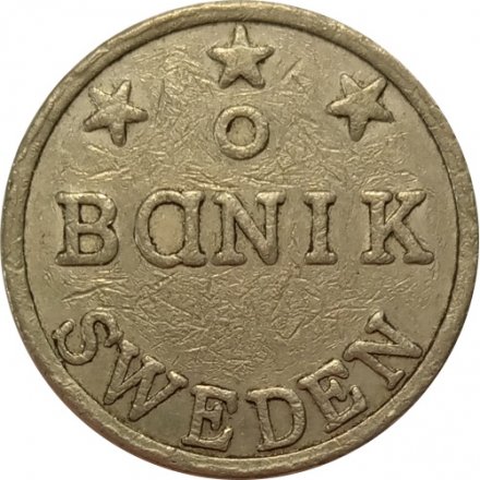 Игровой жетон Швеция. Banik Sweden