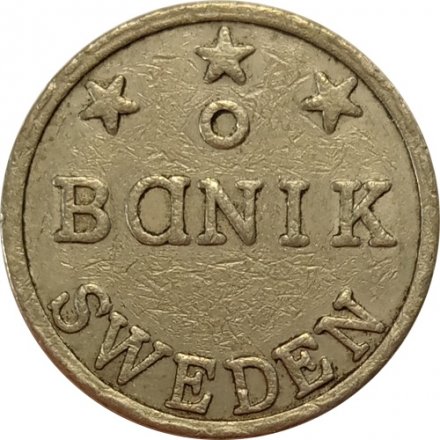 Игровой жетон Швеция. Banik Sweden