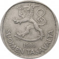 Финляндия 1 марка 1980 год