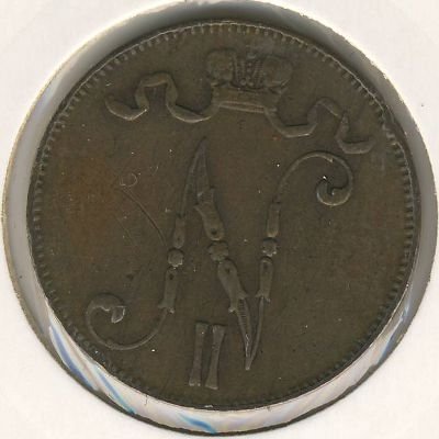 Финляндия 5 пенни 1897 год