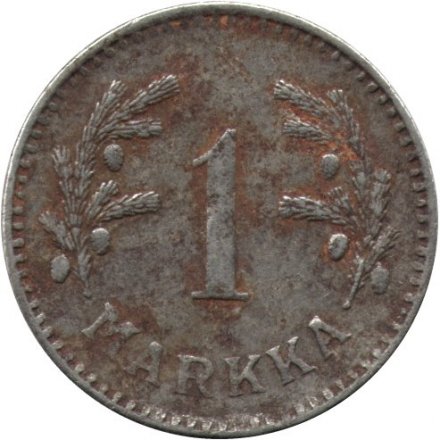 Финляндия 1 марка 1949 год