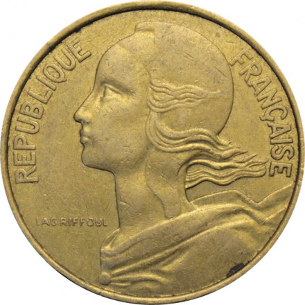 Франция 10 сантимов 1978 год - Марианна