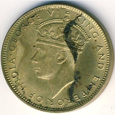 Ямайка 1 фартинг 1942 год
