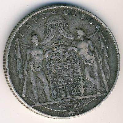 Дания 1 специдалер 1840 год