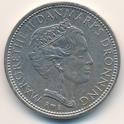 Дания 10 крон 1982 год