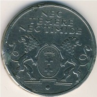 Монета Данциг 5 гульденов 1935 год