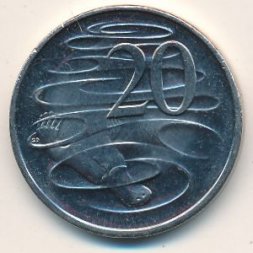 Австралия 20 центов 2012 год - Утконос
