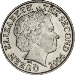 Джерси 5 пенсов 2006 год