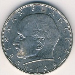 ФРГ 2 марки 1957 год