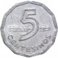 Уругвай 5 сентесимо 1978 год - Бык