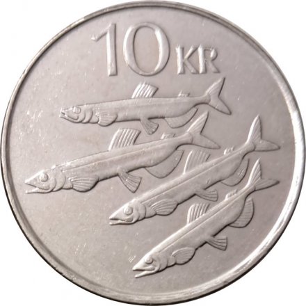 Исландия 10 крон 2004 год - Мойва
