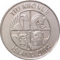 Исландия 10 крон 2004 год - Мойва