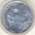 Чехия 200 крон 2000 год - Витезслав Незвал