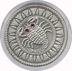 Беларусь 20 рублей 2009 год - Знаки зодиака. Скорпион