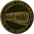 Жетон метро СПБ 2012 год - Вагон типа &quot;В&quot;. Der Wagen Typ &quot;С&quot;