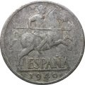 Испания 10 сентимо 1940 год